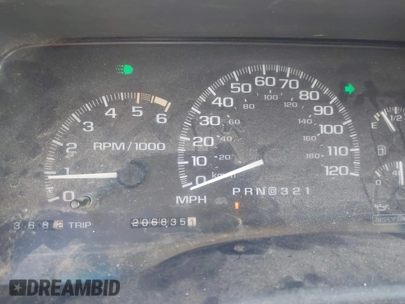 2000 Cadillac Escalade with VIN 1GYEK13R9YR149637, listed as a IAAI auction lot 41599887 with 206,835 mi miles and . Bid and sale history available at DreamBid. Image 7.