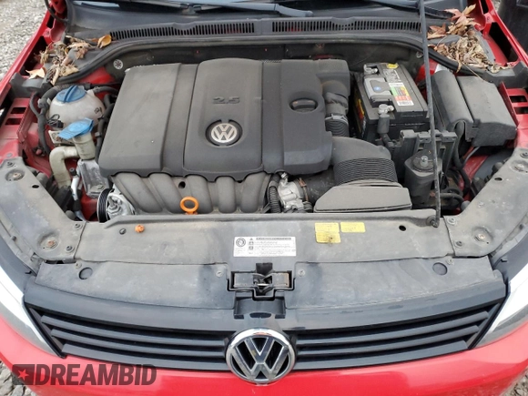 2011 Volkswagen Jetta SE with VIN 3VWDZ7AJ2BM362108, listed as a Copart auction lot 82334824 with 39,617 mi miles and Salvage title. Bid and sale history available at DreamBid. Image 11.