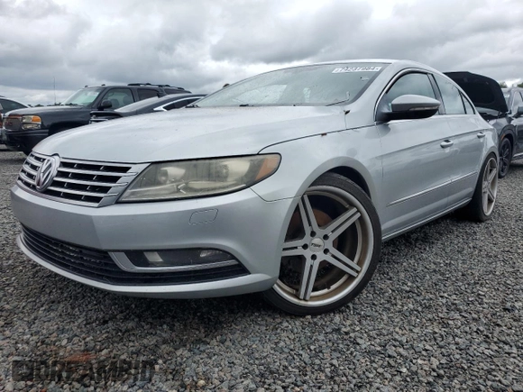 2013 Volkswagen CC R-Line with VIN WVWBP7AN4DE505247, listed as a Copart auction lot 74237984 with 0 mi miles and Salvage Title. Bid and sale history available at carsss.com. Image 1.