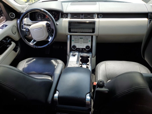 2018 Land Rover Range Rover HSE with VIN SALGS2RK0JA512337, listed as a Copart auction lot 65548704 with 64,384 mi miles and Salvage title. Bid and sale history available at DreamBid. Image 8.