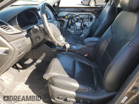2015 Kia Cadenza Premium with VIN KNALN4D71F5186301, listed as a Copart auction lot 75397644 with 142,478 mi miles and Salvage Title. Bid and sale history available at carsss.com. Image 7.