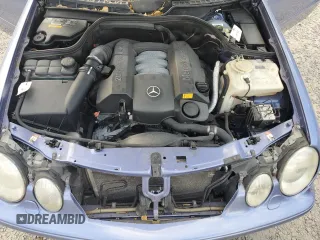 2001 Mercedes-Benz CLK 320 with VIN WDBLK65G01T072153, listed as a Copart auction lot 80284874 with Not Provided miles and Salvage Title. Bid and sale history available at DreamBid. Image 11.