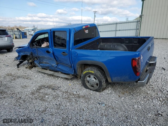 2007 Chevrolet Colorado LT w/1LT with VIN 1GCDT13EX78218481, listed as a Copart auction lot 47930255 with 0 mi miles and Salvage Title. Bid and sale history available at carsss.com. Image 2.