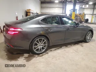 2024 Genesis G70 2.5T with VIN KMTG34SC4RU143030, listed as a Copart auction lot 53816695 with 20,631 mi miles and Clean title. Bid and sale history available at DreamBid. Image 3.