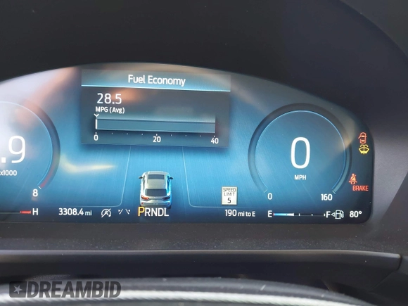 2024 Ford Escape Platinum with VIN 1FMCU9JA7RUB60892, listed as a IAAI auction lot 41918120 with 3,308 mi miles and . Bid and sale history available at DreamBid. Image 7.