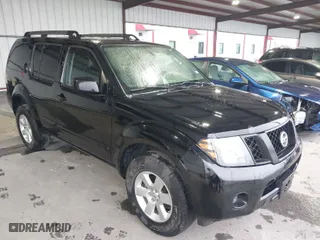 2011 Nissan Pathfinder LE with VIN 5N1AR1NB8BC633188, listed as a IAAI auction lot 41608356 with 128,377 mi miles. Bid and sale history available at carsss.com. Image 1.
