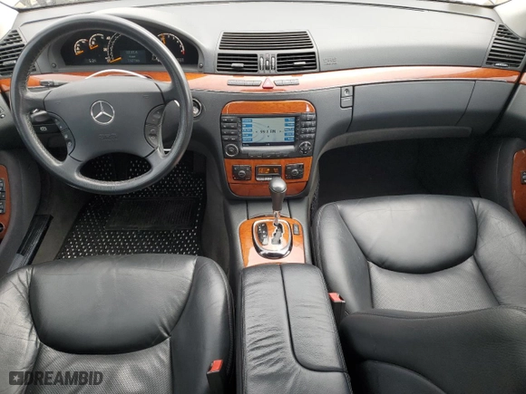 2006 Mercedes-Benz S-Class 3.7L with VIN WDBNF67J76A475815, listed as a Copart auction lot 47434105 with 132,766 mi miles and Salvage Title. Bid and sale history available at carsss.com. Image 8.
