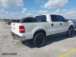 2006 Ford F-150 XLT with VIN 1FTPW12546FA22827, listed as a IAAI auction lot 42080480 with 210,357 mi miles. Bid and sale history available at carsss.com. Image 4.