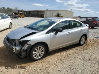 2012 Honda Civic EX-L with VIN 19XFB2F97CE038214, listed as a Copart auction lot 49440275 with 150,062 mi miles and Salvage Title. Bid and sale history available at DreamBid. Image 1.