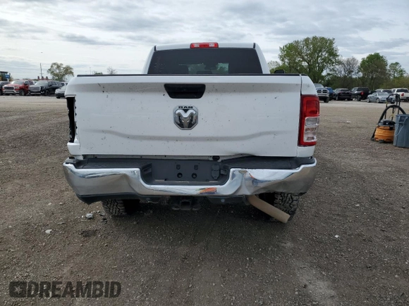 2021 Ram 2500 Tradesman with VIN 3C6UR5CJ2MG558658, listed as a Copart auction lot 55326055 with 44,786 mi miles and Salvage Title. Bid and sale history available at carsss.com. Image 6.