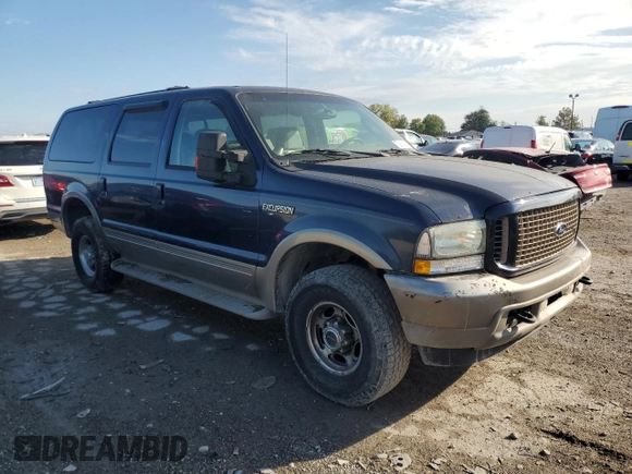 2003 Ford Excursion Eddie Bauer z VIN 1FMNU45S13EB44882, wystawiony jako Copart lot #72880424 z przebiegiem 215 341 mil mil oraz Czysty tytuł • Clean title. Historia ofert i sprzedaży dostępna na DreamBid. Obrazek 4.