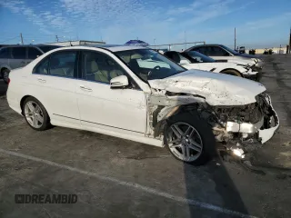 2013 Mercedes-Benz C 350 Sport with VIN WDDGF5HB6DR267263, listed as a Copart auction lot 46089445 with 89,391 mi miles and Salvage Title. Bid and sale history available at DreamBid. Image 4.