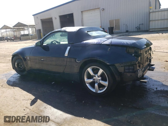 2008 Nissan 350Z Enthusiast with VIN JN1BZ36A98M851592, listed as a Copart auction lot 81603844 with 62,014 mi miles and Salvage Title. Bid and sale history available at DreamBid. Image 2.