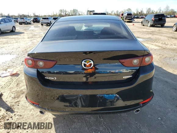 2024 Mazda 3 S with VIN 3MZBPAAM3RM423321, listed as a Copart auction lot 88738705 with 6,889 mi miles and Salvage Title. Bid and sale history available at DreamBid. Image 6.