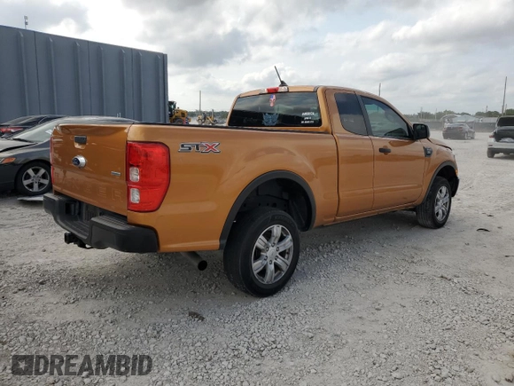 2019 Ford Ranger XL with VIN 1FTER1EH5KLA53553, listed as a Copart auction lot 54500454 with 63,308 mi miles and Salvage Title. Bid and sale history available at carsss.com. Image 3.