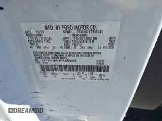 2014 Ford F-150 XL with VIN 1FTFX1EF3EKD09207, listed as a IAAI auction lot 42051107 with 106,664 mi miles. Bid and sale history available at carsss.com. Image 9.