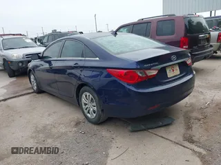 2012 Hyundai Sonata GLS with VIN 5NPEB4AC8CH325972, listed as a IAAI auction lot 42074980 with 259,660 mi miles and . Bid and sale history available at carsss.com. Image 3.