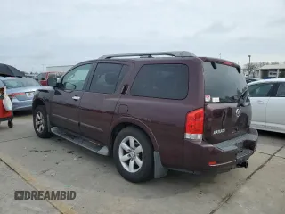 2013 Nissan Armada SL z VIN 5N1AA0ND8DN606602, wystawiony jako Copart lot #45616395 z przebiegiem 195 005 mil mil oraz Czysty tytuł • Clean title. Historia ofert i sprzedaży dostępna na DreamBid. Obrazek 2.