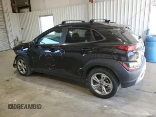 2022 Hyundai Kona SEL with VIN KM8K62AB4NU820788, listed as a Copart auction lot 50094145 with 81,683 mi miles and Salvage Title. Bid and sale history available at DreamBid. Image 2.