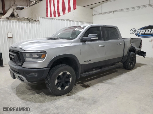 2019 Ram 1500 Rebel with VIN 1C6SRFLT3KN671103, listed as a Copart auction lot 49518485 with 134,232 mi miles and Clean Title. Bid and sale history available at carsss.com. Image 1.