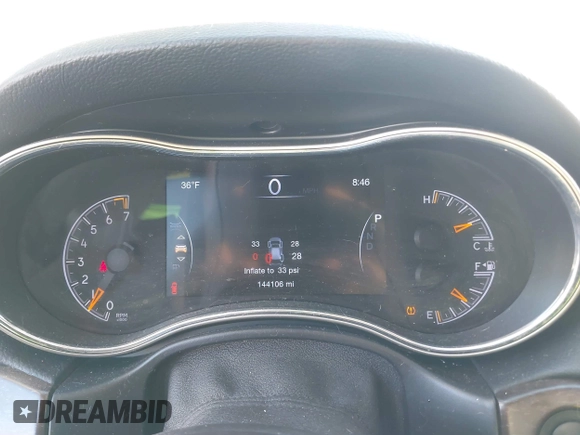 2017 Jeep Grand Cherokee Laredo with VIN 1C4RJEAG1HC903264, listed as a IAAI auction lot 40606675 with 144,106 mi miles. Bid and sale history available at carsss.com. Image 7.