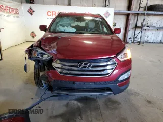 2016 Hyundai Santa Fe z VIN 5XYZU3LB7GG373891, wystawiony jako Copart lot #81058604 z przebiegiem 104 871 mil mil oraz Szkoda całkowita • Salvage title. Historia ofert i sprzedaży dostępna na DreamBid. Obrazek 5.