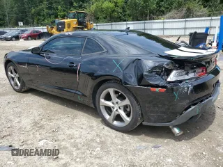 2014 Chevrolet Camaro LT with VIN 2G1FC1E38E9181073, listed as a Copart auction lot 64221745 with 107,906 mi miles and Salvage title. Bid and sale history available at DreamBid. Image 2.
