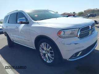 2014 Dodge Durango Citadel z VIN 1C4RDHEG4EC537069, wystawiony jako IAAI lot #41676683 z przebiegiem 164 717 mil mil oraz . Historia ofert i sprzedaży dostępna na DreamBid. Obrazek 1.