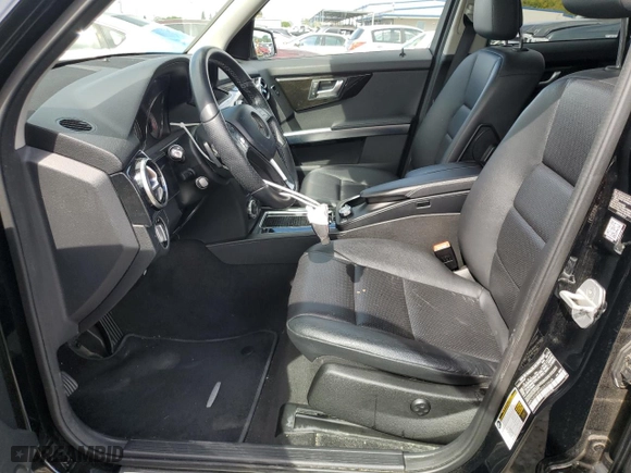 2014 Mercedes-Benz GLK-Class GLK 350 with VIN WDCGG5HB9EG313568, listed as a Copart auction lot 52250285 with 109,306 mi miles and Salvage Title. Bid and sale history available at carsss.com. Image 7.