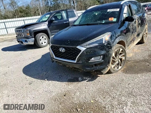 2019 Hyundai Tucson Sport with VIN KM8J33AL1KU049169, listed as a Copart auction lot 45526535 with 113,948 mi miles and Salvage Title. Bid and sale history available at carsss.com. Image 11.