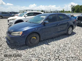 2011 Volkswagen Jetta SE with VIN 3VWDX7AJ2BM334248, listed as a Copart auction lot 64985545 with Not provided miles and Salvage title. Bid and sale history available at DreamBid. Image 1.