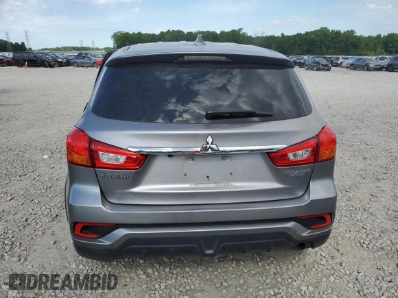 2019 Mitsubishi Outlander ES with VIN JA4AP3AU6KU003168, listed as a Copart auction lot 57588425 with 149,572 mi miles and Salvage title. Bid and sale history available at DreamBid. Image 6.