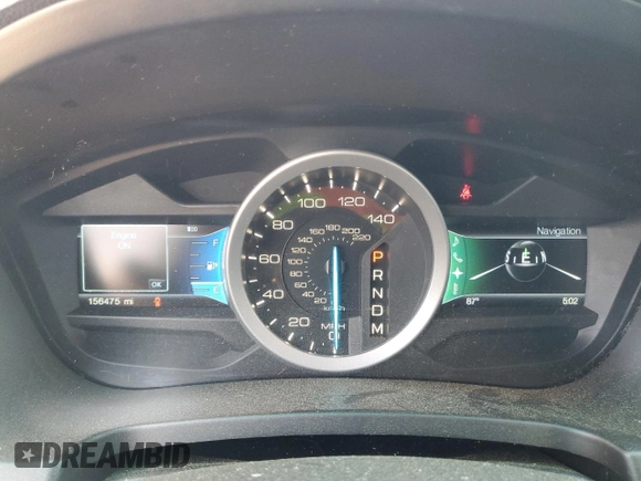 2013 Ford Explorer XLT with VIN 1FM5K7D87DGC79738, listed as a Copart auction lot 50751175 with 156,475 mi miles and Salvage Title. Bid and sale history available at DreamBid. Image 9.