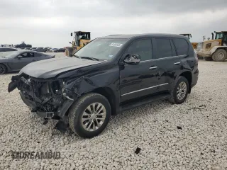 2015 Lexus GX 460 with VIN JTJBM7FX4F5097108, listed as a Copart auction lot 51481545 with 35,785 mi miles and Salvage Title. Bid and sale history available at carsss.com. Image 1.