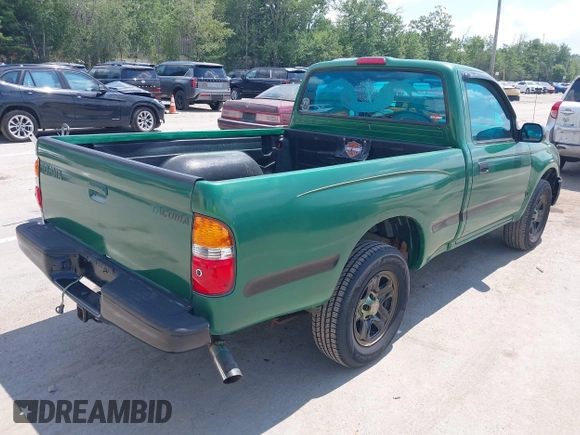 2001 Toyota Tacoma with VIN 5TENL42N51Z833243, listed as a IAAI auction lot 42753360 with 55,262 mi miles and . Bid and sale history available at DreamBid. Image 4.