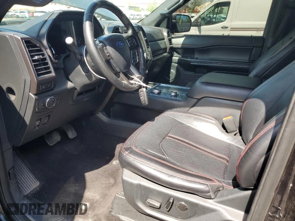 2019 Ford Expedition Max Limited z VIN 1FMJK2AT0KEA64642, wystawiony jako Copart lot #56350695 z przebiegiem 52 194 mil mil oraz Czysty tytuł • Clean title. Historia ofert i sprzedaży dostępna na DreamBid. Obrazek 7.