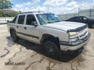 2004 Chevrolet Avalanche Z71 with VIN 3GNEK12TX4G158528, listed as a Copart auction lot 61128485 with 185,299 mi miles and Salvage title. Bid and sale history available at DreamBid. Image 4.