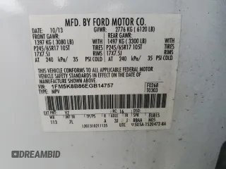 2014 Ford Explorer z VIN 1FM5K8B86EGB14757, wystawiony jako Copart lot #60064045 z przebiegiem 230 063 mil mil oraz Szkoda całkowita • Salvage title. Historia ofert i sprzedaży dostępna na DreamBid. Obrazek 13.