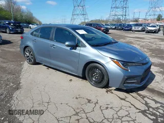 2022 Toyota Corolla SE with VIN 5YFS4MCE1NP110449, listed as a IAAI auction lot 41977266 with 50,616 mi miles and . Bid and sale history available at DreamBid. Image 1.