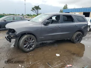 2021 Dodge Durango GT z VIN 1C4RDJDG7MC575774, wystawiony jako Copart lot #61444225 z przebiegiem Nie podano mil oraz Czysty tytuł • Clean title. Historia ofert i sprzedaży dostępna na DreamBid. Obrazek 1.