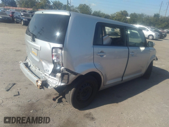 2008 Scion xB with VIN JTLKE50E581039292, listed as a IAAI auction lot 37707414 with 1 mi miles. Bid and sale history available at carsss.com. Image 4.