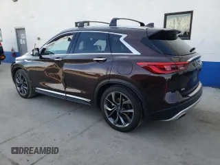 2021 Infiniti QX50 AUTOGRAPH with VIN 3PCAJ5DB7MF116846, listed as a Copart auction lot 37248283 with 20,879 mi miles. Bid and sale history available at carsss.com. Image 2.