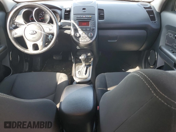 2013 Kia Soul + with VIN KNDJT2A6XD7531889, listed as a Copart auction lot 51980045 with 174,592 mi miles and Salvage Title. Bid and sale history available at DreamBid. Image 8.