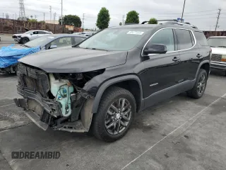 2018 GMC Acadia SLT with VIN 1GKKNULS2JZ184194, listed as a Copart auction lot 65477035 with 129,900 mi miles and Salvage title. Bid and sale history available at DreamBid. Image 1.
