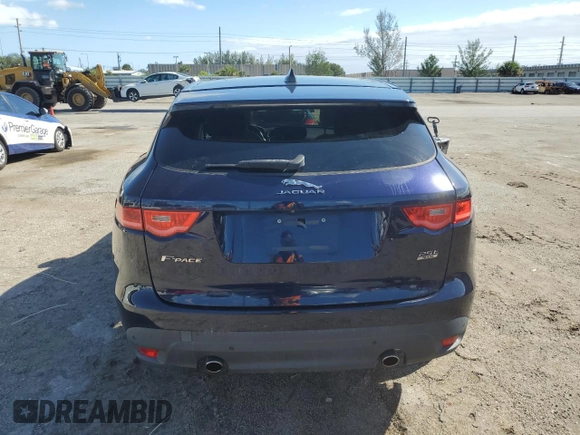 2020 Jaguar F-Pace 25t Premium with VIN SADCJ2FX8LA619250, listed as a Copart auction lot 80426684 with Not provided miles and Salvage title. Bid and sale history available at DreamBid. Image 6.