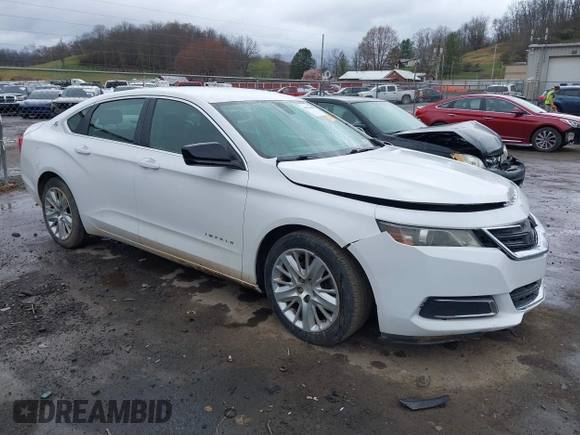 2014 Chevrolet Impala LS with VIN 1G11Y5SL1EU130167, listed as a IAAI auction lot 41914806 with 154,442 mi miles and . Bid and sale history available at DreamBid. Image 1.