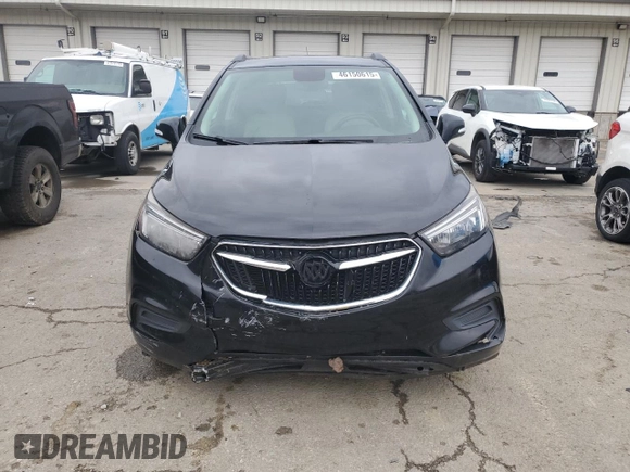 2018 Buick Encore Preferred with VIN KL4CJASB5JB559011, listed as a Copart auction lot 46150615 with 163,845 mi miles and Salvage Title. Bid and sale history available at carsss.com. Image 5.