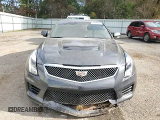 2017 Cadillac ATS-V with VIN 1G6AN5SYXH0170757, listed as a Copart auction lot 85470384 with 47,622 mi miles and Salvage Title. Bid and sale history available at carsss.com. Image 5.