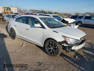 2016 Buick LaCrosse Sport Touring with VIN 1G4G45G33GF199869, listed as a IAAI auction lot 41750970 with 187,791 mi miles. Bid and sale history available at carsss.com. Image 1.