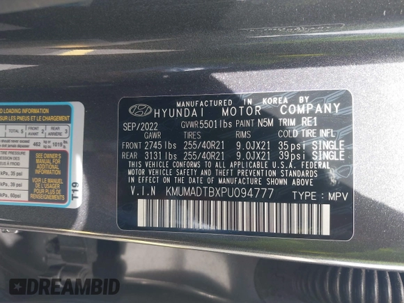 2023 Genesis GV70 2.5T with VIN KMUMADTBXPU094777, listed as a IAAI auction lot 42447363 with 31,683 mi miles and . Bid and sale history available at DreamBid. Image 9.